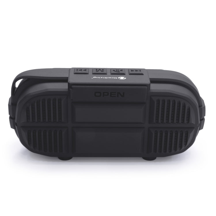 NewRixing NR-3023 Portable Stereo Wireless Bluetooth Speaker, Built-in Microphone, Support TF Card / FM(Black) - Desktop Speaker by NewRixing | Online Shopping UK | buy2fix