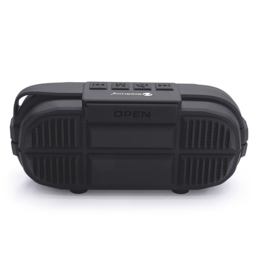NewRixing NR-3023 Portable Stereo Wireless Bluetooth Speaker, Built-in Microphone, Support TF Card / FM(Black) - Desktop Speaker by NewRixing | Online Shopping UK | buy2fix