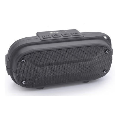 NewRixing NR-3023 Portable Stereo Wireless Bluetooth Speaker, Built-in Microphone, Support TF Card / FM(Gray) - Desktop Speaker by NewRixing | Online Shopping UK | buy2fix