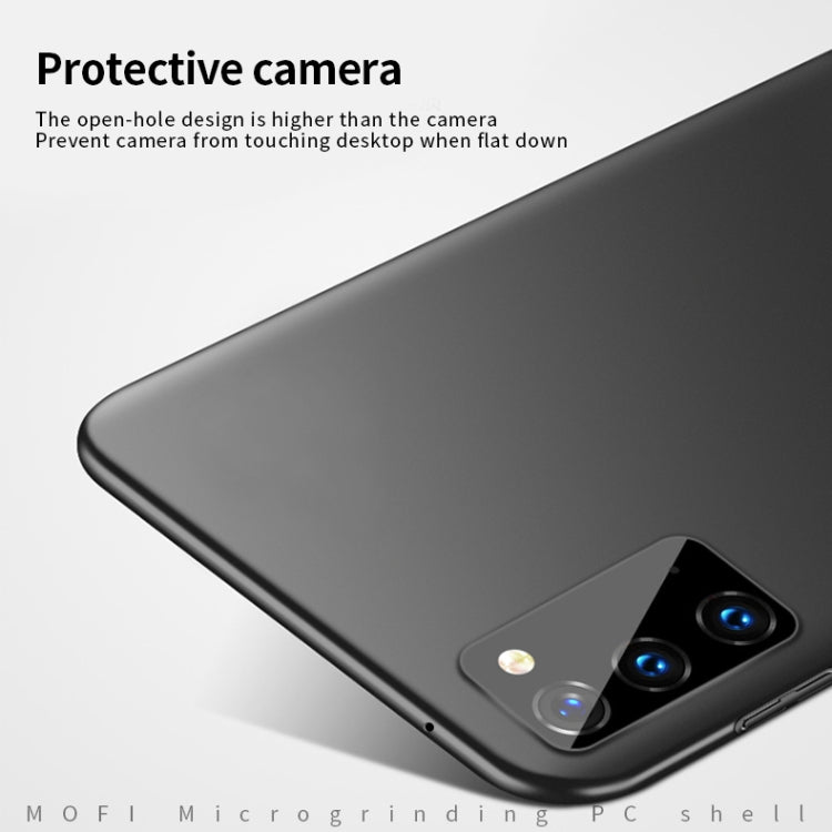 For Samsung Galaxy Note20 MOFI Frosted PC Ultra-thin Hard Case(Black) - Galaxy Note20 Cases by MOFI | Online Shopping UK | buy2fix