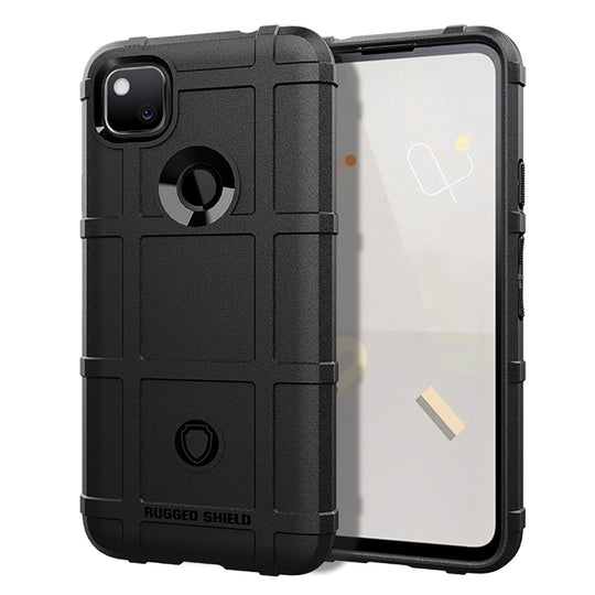 For Google Pixel 5 Full Coverage Shockproof TPU Case(Black)
