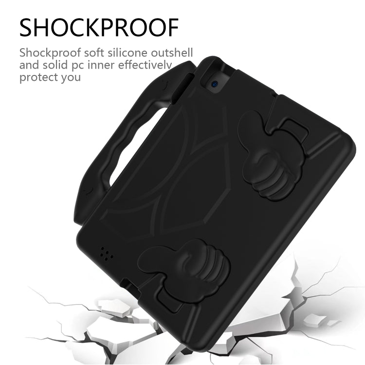EVA Shockproof Tablet Case with Thumb Bracket For iPad 4 / 3 / 2(Black) - iPad 4 & 3 & 2 Cases by buy2fix | Online Shopping UK | buy2fix