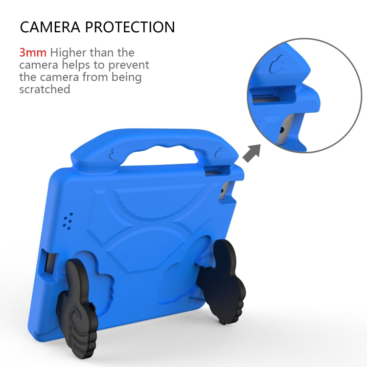 EVA Shockproof Tablet Case with Thumb Bracket For iPad 4 / 3 / 2(Blue) - iPad 4 & 3 & 2 Cases by buy2fix | Online Shopping UK | buy2fix