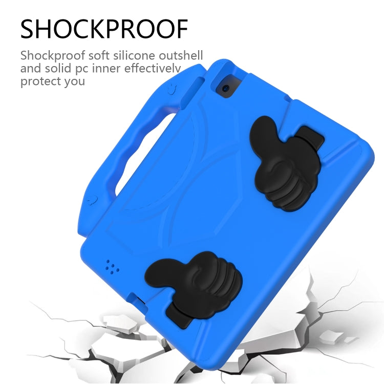 EVA Shockproof Tablet Case with Thumb Bracket For iPad 4 / 3 / 2(Blue) - iPad 4 & 3 & 2 Cases by buy2fix | Online Shopping UK | buy2fix