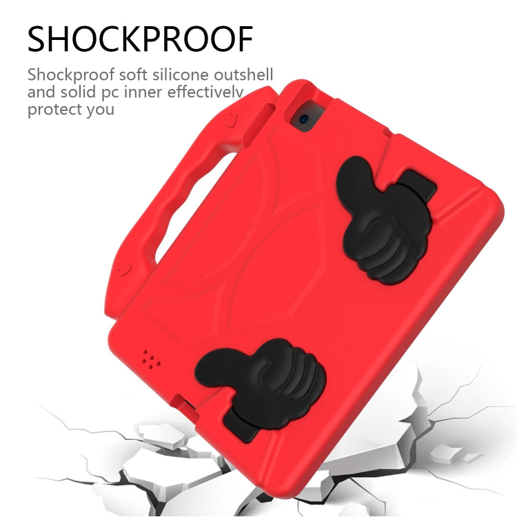 EVA Shockproof Tablet Case with Thumb Bracket For iPad 4 / 3 / 2(Red) - iPad 4 & 3 & 2 Cases by buy2fix | Online Shopping UK | buy2fix