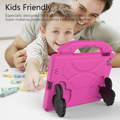 EVA Shockproof Tablet Case with Thumb Bracket For iPad 4 / 3 / 2(Rose Red) - iPad 4 & 3 & 2 Cases by buy2fix | Online Shopping UK | buy2fix