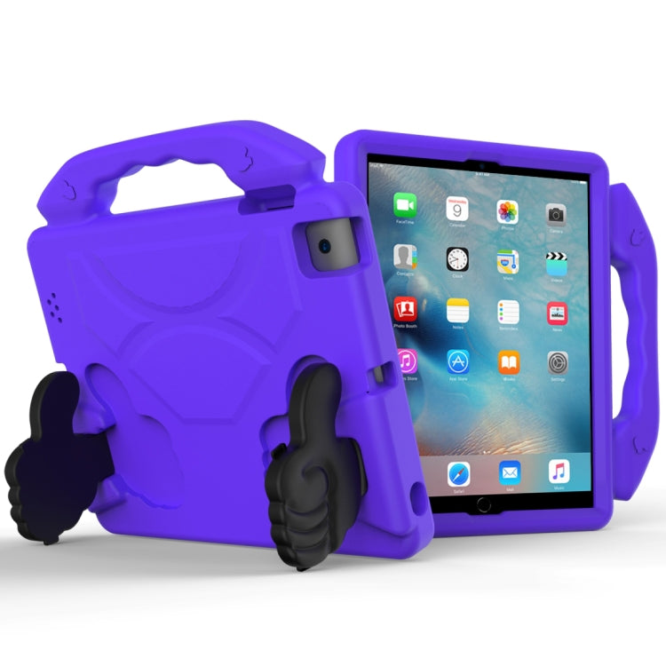 EVA Shockproof Tablet Case with Thumb Bracket For iPad 4 / 3 / 2(Purple) - iPad 4 & 3 & 2 Cases by buy2fix | Online Shopping UK | buy2fix