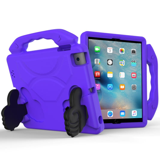 EVA Shockproof Tablet Case with Thumb Bracket For iPad 4 / 3 / 2(Purple) - iPad 4 & 3 & 2 Cases by buy2fix | Online Shopping UK | buy2fix