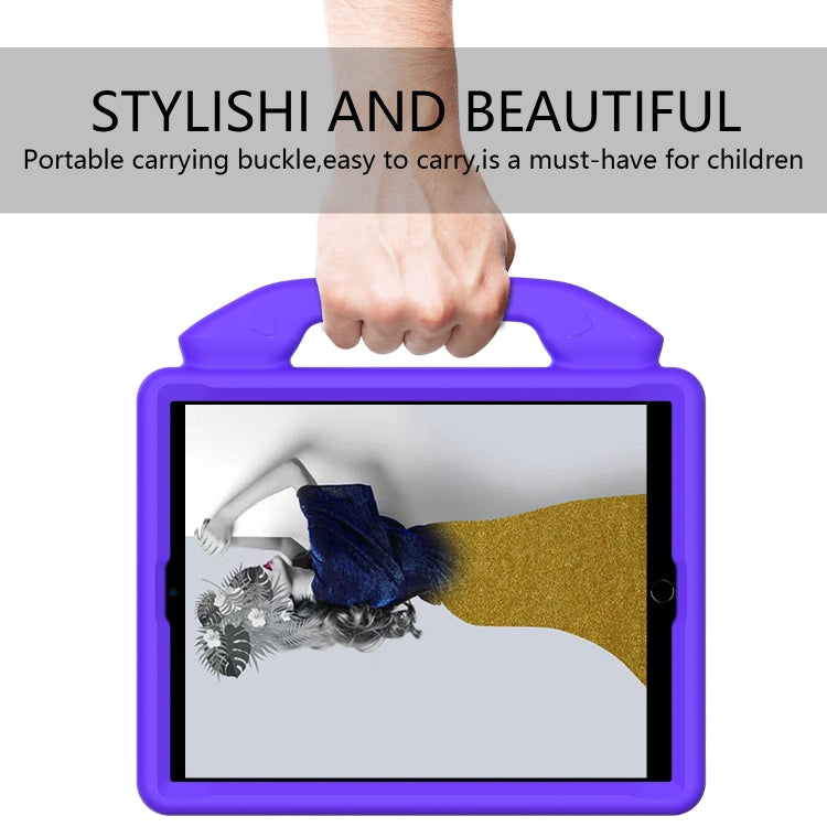 EVA Shockproof Tablet Case with Thumb Bracket For iPad 4 / 3 / 2(Purple) - iPad 4 & 3 & 2 Cases by buy2fix | Online Shopping UK | buy2fix