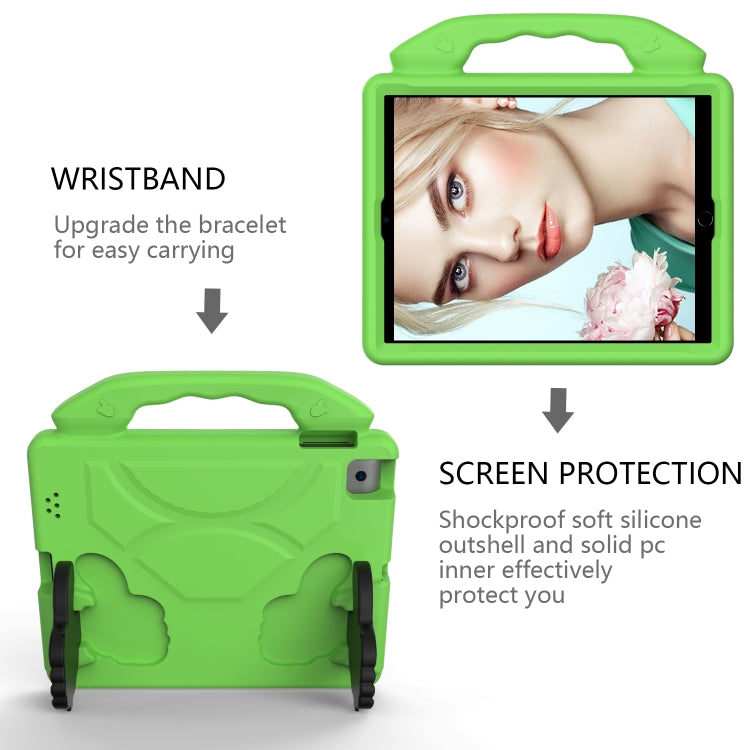 EVA Shockproof Tablet Case with Thumb Bracket For iPad 4 / 3 / 2(Green) - iPad 4 & 3 & 2 Cases by buy2fix | Online Shopping UK | buy2fix