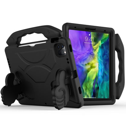 For iPad Pro 11 2020 EVA Shockproof Tablet Case with Thumb Bracket(Black) - iPad Pro 11 (2020) Cases by buy2fix | Online Shopping UK | buy2fix