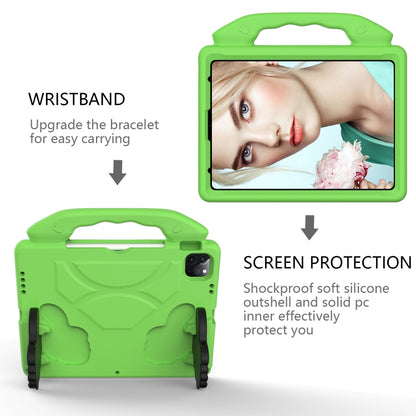 For iPad Pro 11 2020 EVA Shockproof Tablet Case with Thumb Bracket(Green) - iPad Pro 11 (2020) Cases by buy2fix | Online Shopping UK | buy2fix