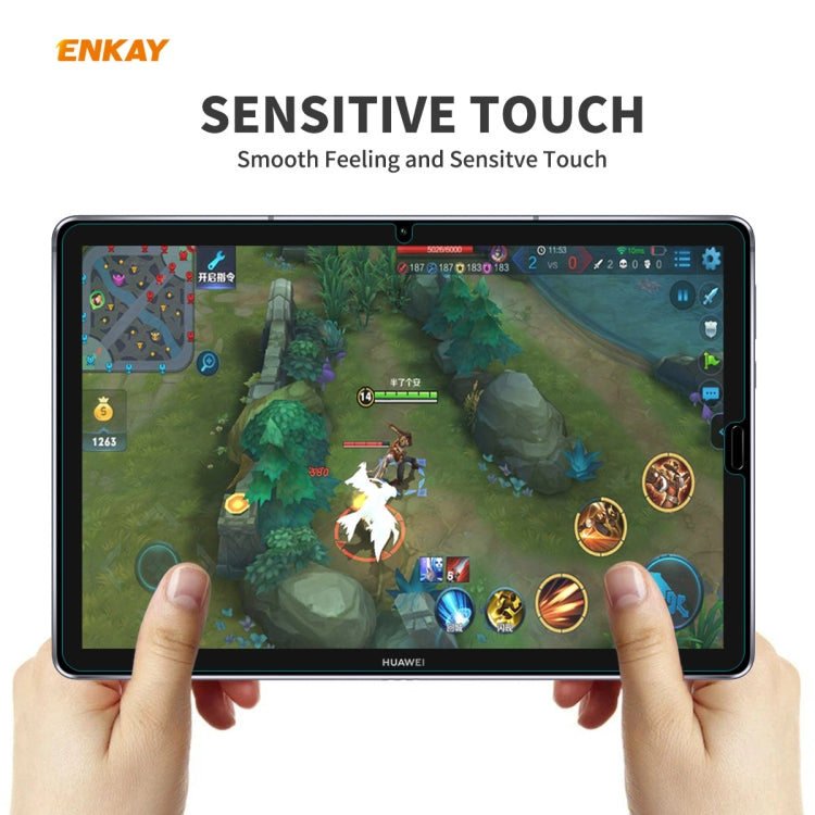 For Huawei MatePad 10.8 ENKAY Hat-Prince 0.33mm 9H Surface Hardness 2.5D Explosion-proof Tempered Glass Protector Film - For Huawei MediaPad by ENKAY | Online Shopping UK | buy2fix
