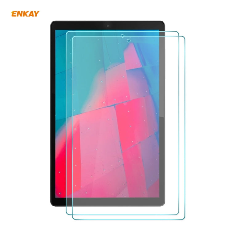 For Lenovo Tab M10 HD (2nd Gen) 2 PCS ENKAY Hat-Prince 0.33mm 9H Surface Hardness 2.5D Explosion-proof Tempered Glass Protector Film - Others by ENKAY | Online Shopping UK | buy2fix