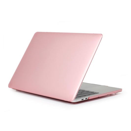 ENKAY Hat-Prince 3 in 1 For MacBook Pro 13 inch A2289 / A2251 (2020) Crystal Hard Shell Protective Case + US Version Ultra-thin TPU Keyboard Protector Cover + Anti-dust Plugs Set(Pink) by ENKAY