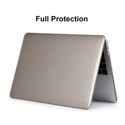ENKAY Hat-Prince 3 in 1 For MacBook Pro 13 inch A2289 / A2251 (2020) Crystal Hard Shell Protective Case + US Version Ultra-thin TPU Keyboard Protector Cover + Anti-dust Plugs Set(Grey) - MacBook Pro Cases by ENKAY | Online Shopping UK | buy2fix