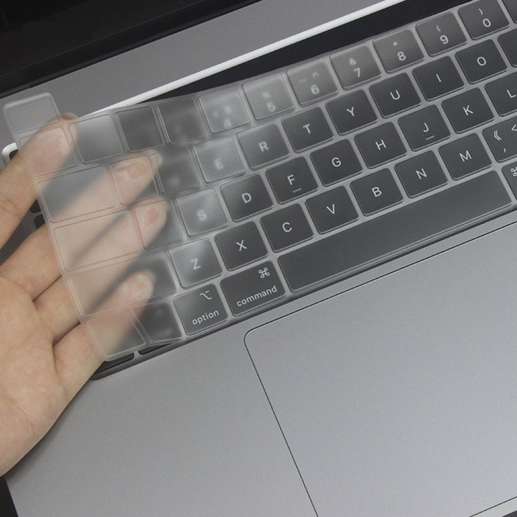 ENKAY Hat-Prince 3 in 1 For MacBook Pro 13 inch A2289 / A2251 (2020) Crystal Hard Shell Protective Case + US Version Ultra-thin TPU Keyboard Protector Cover + Anti-dust Plugs Set(Purple) by ENKAY