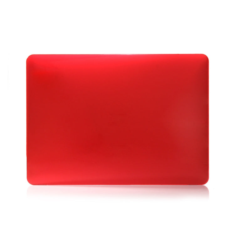 ENKAY Hat-Prince 3 in 1 For MacBook Pro 13 inch A2289 / A2251 (2020) Crystal Hard Shell Protective Case + Europe Version Ultra-thin TPU Keyboard Protector Cover + Anti-dust Plugs Set(Red) - MacBook Pro Cases by ENKAY | Online Shopping UK | buy2fix