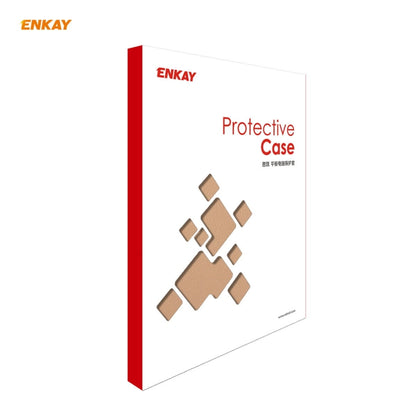 ENKAY for Samsung Galaxy Tab S8 / Galaxy Tab S7 11.0 T870 / T875 ENK-8012 360 Degree Rotation Litchi Texture Horizontal Flip PU Leather Smart Case with Holder & Sleep / Wake-up(Gold) by ENKAY