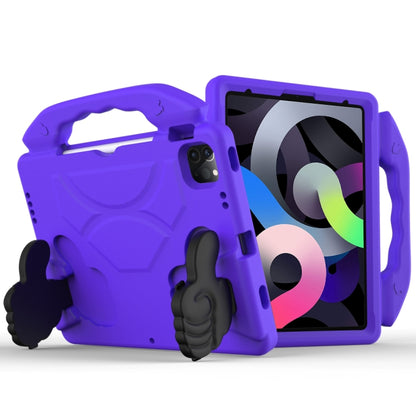 Children EVA Shockproof Tablet Case with Thumb Bracket For iPad Air 2022 / 2020 10.9(Purple) - iPad Air (2022) / (2020) 10.9 Cases by buy2fix | Online Shopping UK | buy2fix