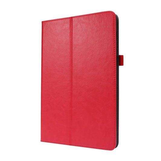 For Samsung Galaxy Tab S8 / Galaxy Tab S7 T870 2-Folding Business Horizontal Flip PU Leather Case with Card Slots & Holder(Red) by buy2fix