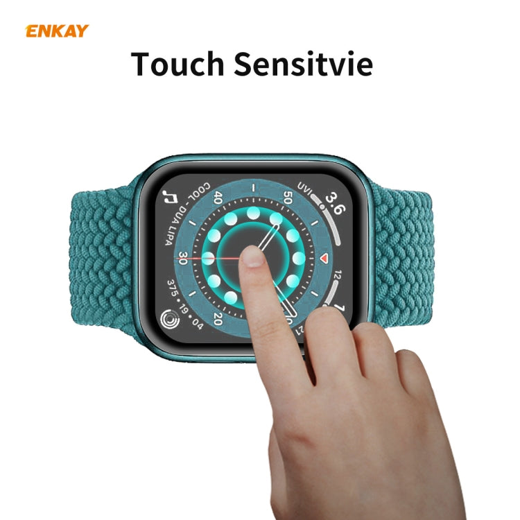 For Apple Watch 6/5/4/SE 40mm ENKAY Hat-Prince 3D Full Screen Soft PC Edge + PMMA HD Screen Protector Film - Watch Cases by ENKAY | Online Shopping UK | buy2fix