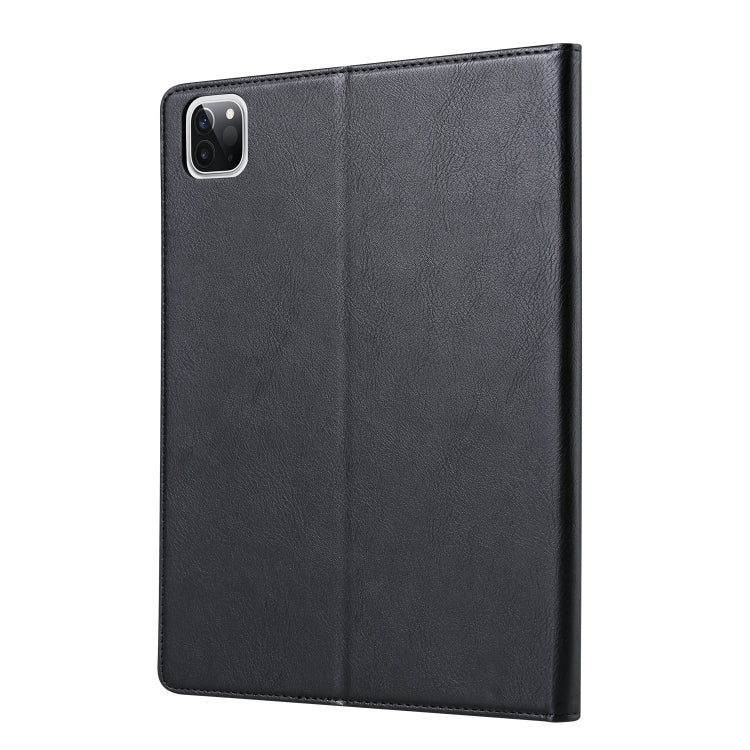 For iPad Air 11 2024 / Air 2022/2020 10.9 Knead Skin Texture Leather Tablet Case(Black) - iPad Air (2022) / (2020) 10.9 Cases by buy2fix | Online Shopping UK | buy2fix