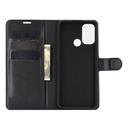 For OPPO A53 2020/OPPO A32 2020 Litchi Texture Horizontal Flip Protective Case with Holder & Card Slots & Wallet(Black) - OPPO Cases by buy2fix | Online Shopping UK | buy2fix