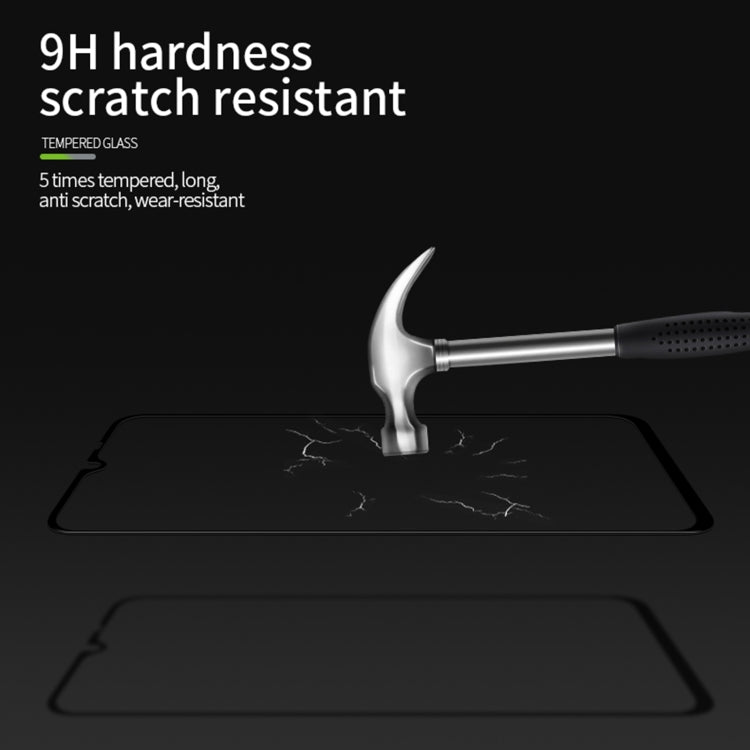 For Xiaomi POCO M2 PINWUYO 9H 3D Curved Full Screen Explosion-proof Tempered Glass Film(Black) -  by PINWUYO | Online Shopping UK | buy2fix