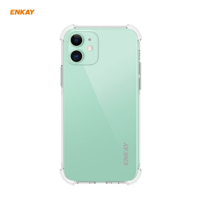 For iPhone 12 mini Hat-Prince ENKAY ENK-PC049 Clear TPU Soft Case Shockproof Cover - iPhone 12 mini Cases by ENKAY | Online Shopping UK | buy2fix