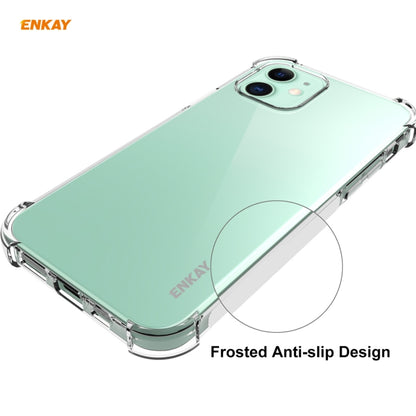 For iPhone 12 mini Hat-Prince ENKAY ENK-PC049 Clear TPU Soft Case Shockproof Cover - iPhone 12 mini Cases by ENKAY | Online Shopping UK | buy2fix