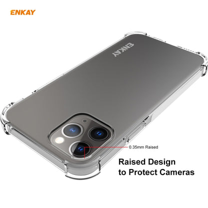 For iPhone 12 / 12 Pro Hat-Prince ENKAY ENK-PC049 Clear TPU Soft Case Shockproof Cover - iPhone 12 / 12 Pro Cases by ENKAY | Online Shopping UK | buy2fix