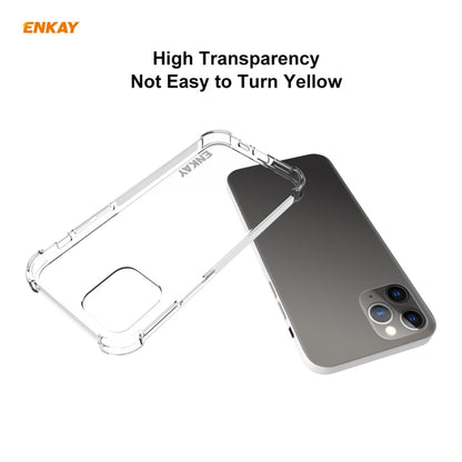 For iPhone 12 Pro Max Hat-Prince ENKAY ENK-PC049 Clear TPU Soft Case Shockproof Cover - iPhone 12 Pro Max Cases by ENKAY | Online Shopping UK | buy2fix