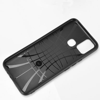 For Infinix Hot 10 Lite Shockproof Sewing Cow Pattern Skin PC + PU + TPU Case(Orange) - Infinix Cases by idewei | Online Shopping UK | buy2fix