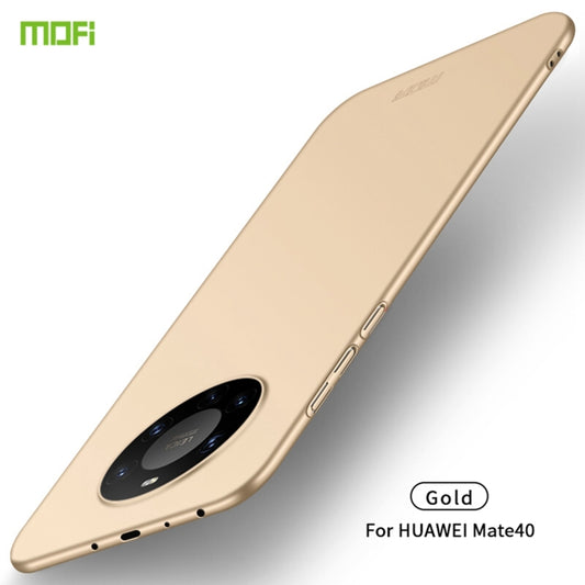 For Huawei Mate 40 MOFI Frosted PC Ultra-thin Hard Case(Gold) - Huawei Cases by MOFI | Online Shopping UK | buy2fix
