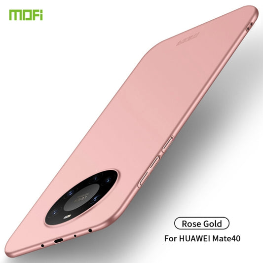 For Huawei Mate 40 MOFI Frosted PC Ultra-thin Hard Case(Rose Gold) - Huawei Cases by MOFI | Online Shopping UK | buy2fix