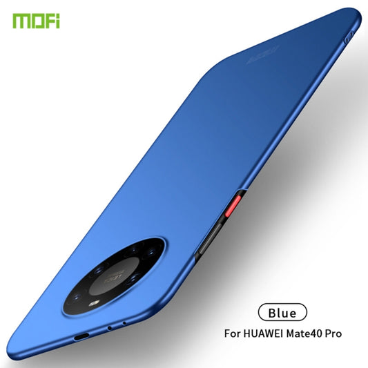 For Huawei Mate 40 Pro MOFI Frosted PC Ultra-thin Hard Case(Blue) - Huawei Cases by MOFI | Online Shopping UK | buy2fix
