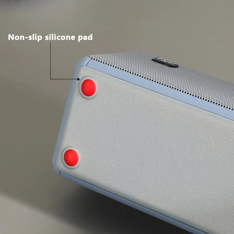 T&G TG271 TWS Subwoofer Bluetooth Speaker With Braided Rope, Support USB/AUX/TF Card/FM(Green) - Desktop Speaker by T&G | Online Shopping UK | buy2fix