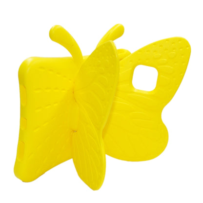 Butterfly Bracket Style EVA Children Shockproof Protective Case For iPad Air 2022 / 2020 10.9(Yellow) - iPad Air (2022) / (2020) 10.9 Cases by buy2fix | Online Shopping UK | buy2fix
