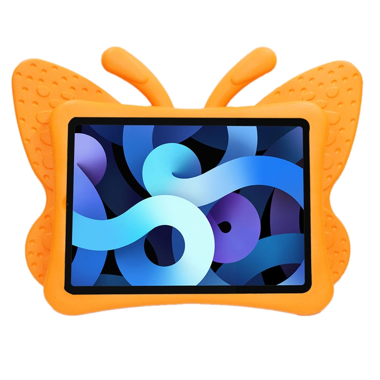 Butterfly Bracket Style EVA Children Shockproof Protective Case For iPad Air 2022 / 2020 10.9(Orange) - iPad Air (2022) / (2020) 10.9 Cases by buy2fix | Online Shopping UK | buy2fix