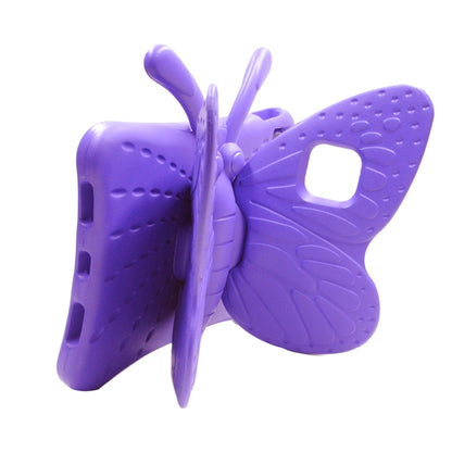 Butterfly Bracket Style EVA Children Shockproof Protective Case For iPad Air 2022 / 2020 10.9(Purple) - iPad Air (2022) / (2020) 10.9 Cases by buy2fix | Online Shopping UK | buy2fix