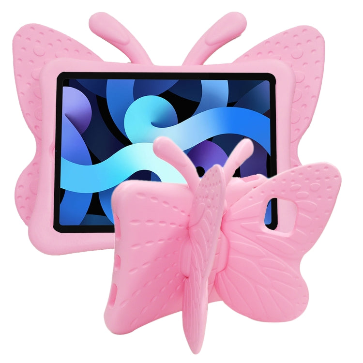 For iPad Pro 11 (2020 / 2018) Butterfly Bracket Style EVA Children Shockproof Protective Tablet Case(Pink) - iPad Pro 11 (2020) Cases by buy2fix | Online Shopping UK | buy2fix