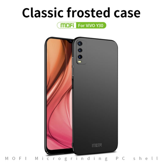 For vivo Y30 MOFI Frosted PC Ultra-thin Hard Case (Rose gold) by MOFI