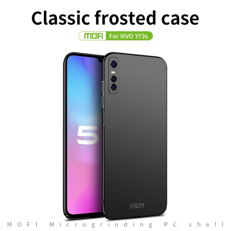 For vivo Y73s MOFI Frosted PC Ultra-thin Hard Case (Red) - vivo Cases by MOFI | Online Shopping UK | buy2fix