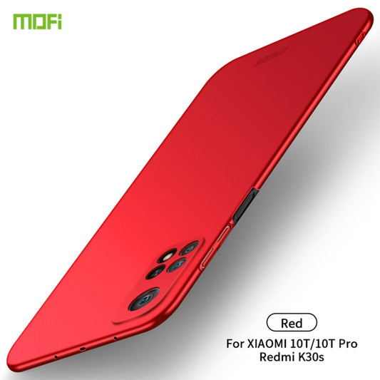 For Xiaomi Mi 10T / 10T Pro / K30S MOFI Frosted PC Ultra-thin Hard C(Red) - Xiaomi Cases by MOFI | Online Shopping UK | buy2fix