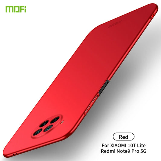 For Xiaomi Mi 10T Lite/NOTE9 PRO 5G MOFI Frosted PC Ultra-thin Hard C(Red) - Xiaomi Cases by MOFI | Online Shopping UK | buy2fix