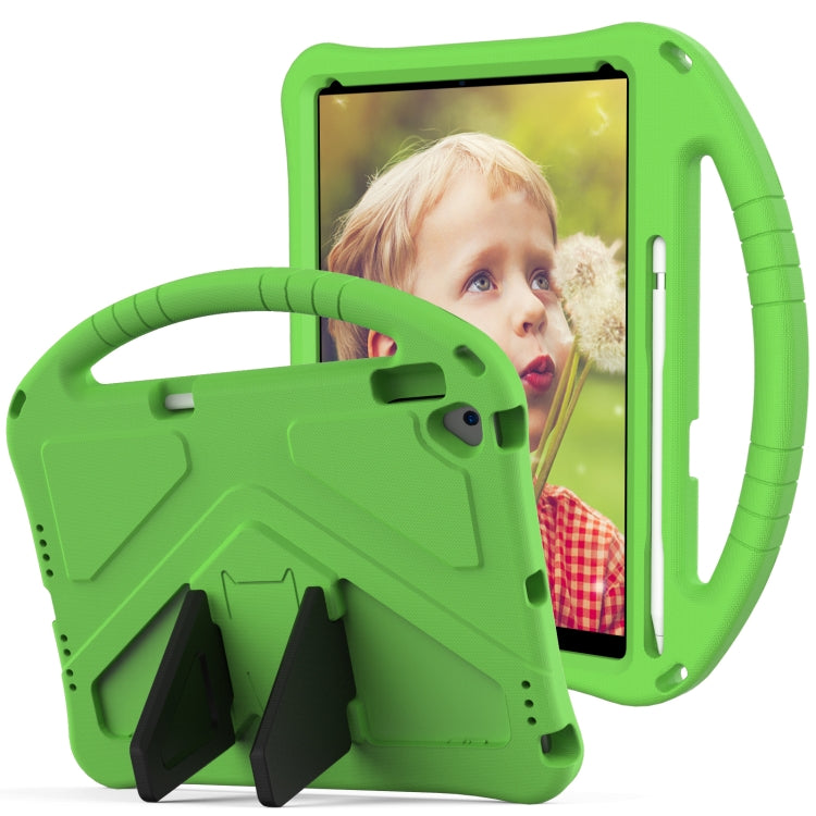 For iPad 10.2 2021 / 2020 / 2019 EVA Flat Anti Falling Protective Case Shell with Holder(Green) - iPad 10.2 Cases by buy2fix | Online Shopping UK | buy2fix