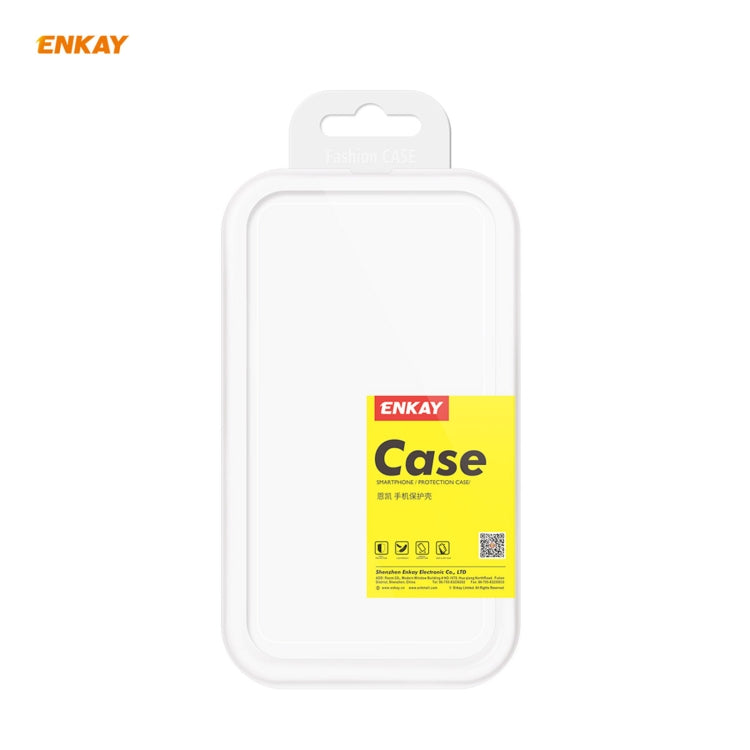 For OnePlus 9 Hat-Prince ENKAY Clear TPU Shockproof Case Soft Anti-slip Cover - OnePlus Cases by ENKAY | Online Shopping UK | buy2fix