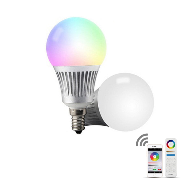 FUT013 5W E14 RGB + CCT LED Bulb AC100~240v 2.4g WiFi Remote Control Dimmable Led Lights - Smart Light Bulbs by buy2fix | Online Shopping UK | buy2fix