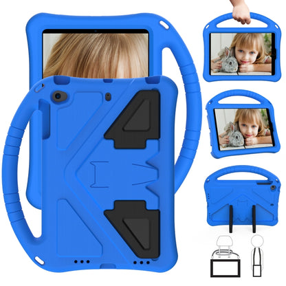 For iPad Mini5/4/3/2/1 EVA Flat Anti Falling Protective Case Shell with Holder(Blue) - iPad Mini 4 & 3 & 2 & 1 Cases by buy2fix | Online Shopping UK | buy2fix